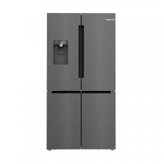Bosch Ψυγείο Ντουλάπα 574lt Total NoFrost Υ183xΠ90.5xΒ73.1εκ. Inox KFI96AXEA